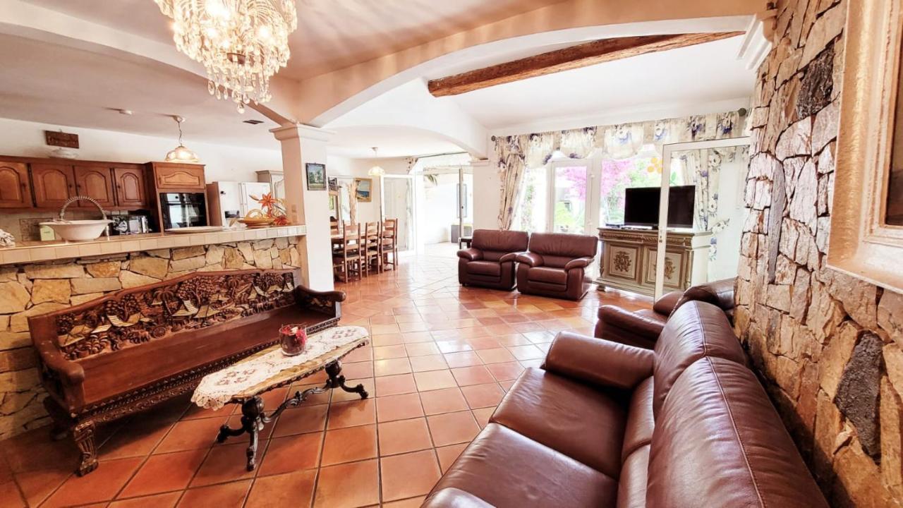 Villa Provencale A Sainte Maxime, Golf De Saint Tropez Kültér fotó